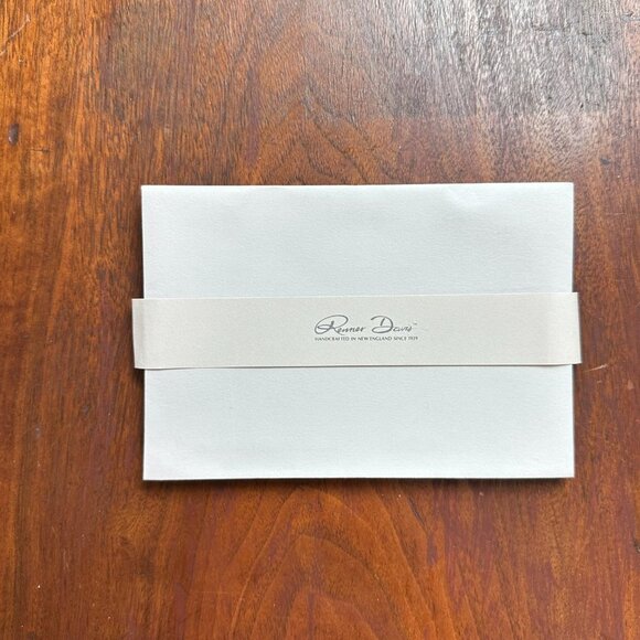 8ct Renner Davis Light Gray and Navy Lined Envelopes - Picture 11 of 13